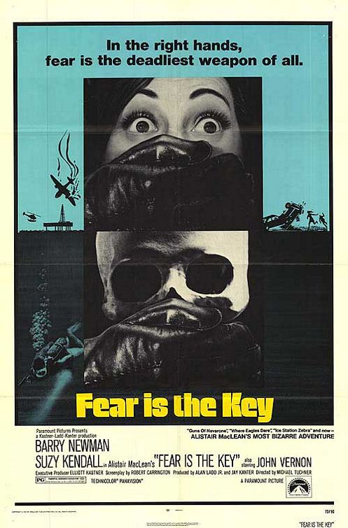 Fear Is the Key - Affiches