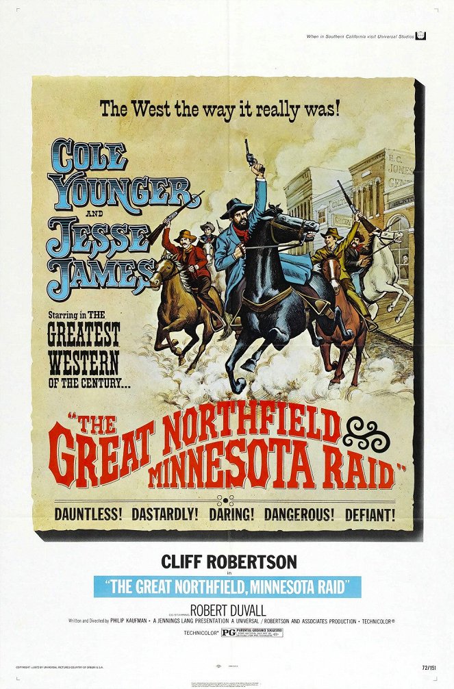 The Great Northfield Minnesota Raid - Posters