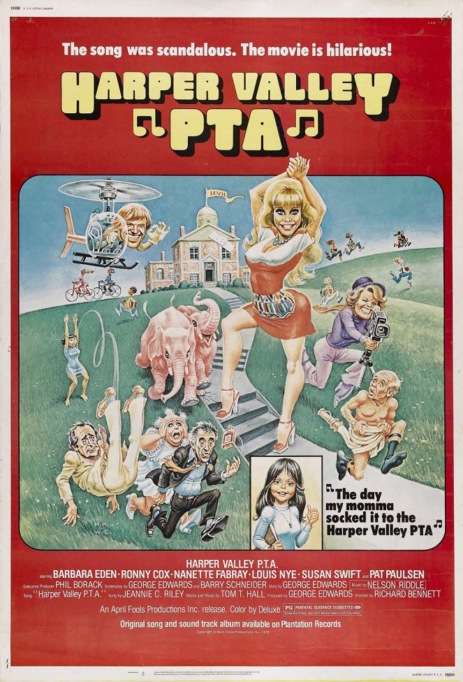 Harper Valley P.T.A. - Plakate