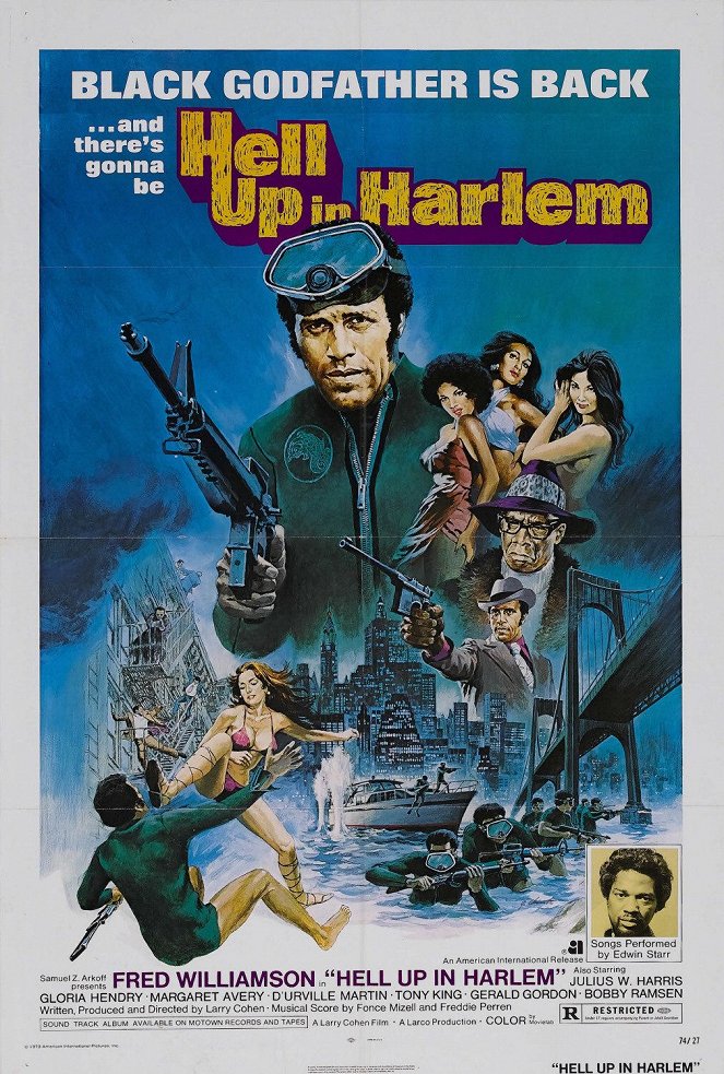 Hell Up in Harlem - Affiches