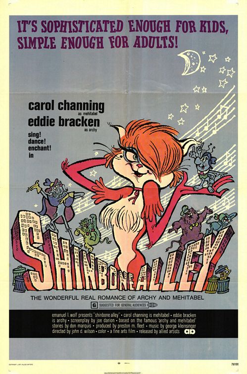 Shinbone Alley - Posters