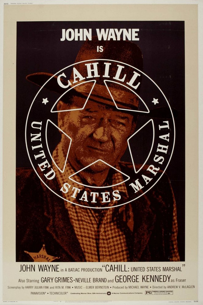 Cahill U.S. Marshal - Cartazes