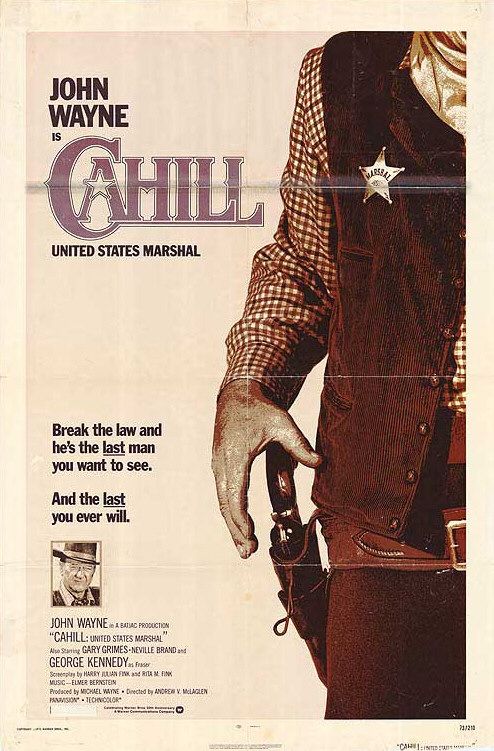 Cahill U.S. Marshal - Posters