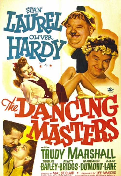 The Dancing Masters - Cartazes