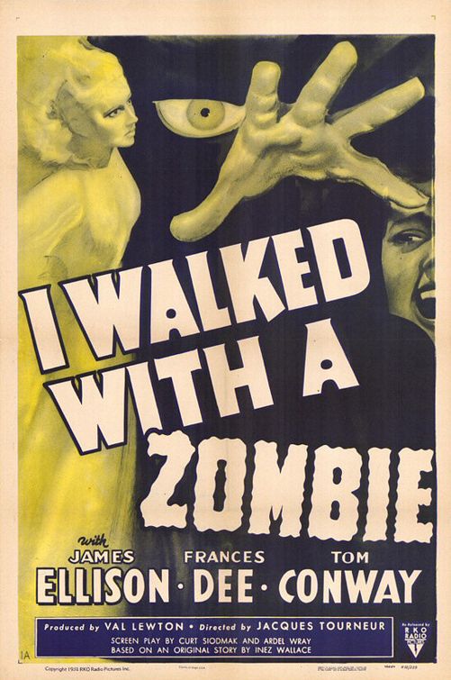 I Walked with a Zombie - Posters