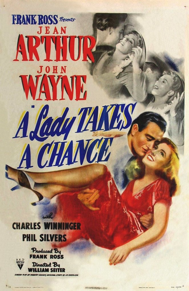A Lady Takes a Chance - Posters