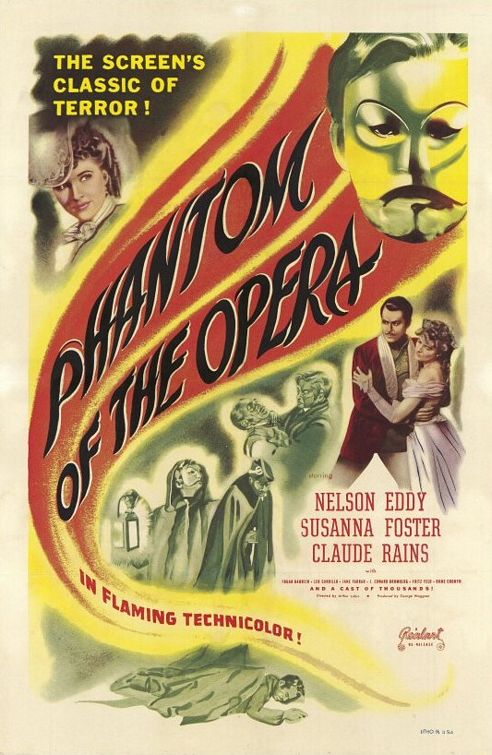 Het spook van de opera - Posters
