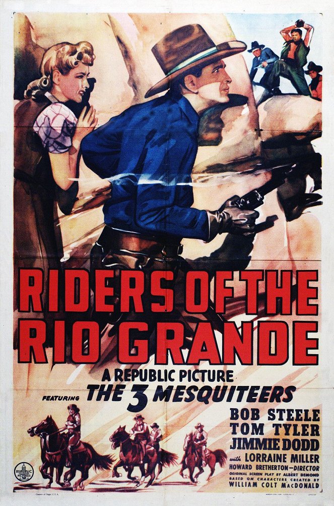 Riders of the Rio Grande - Affiches