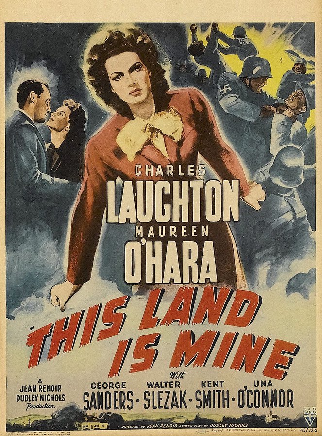 This Land Is Mine - Affiches
