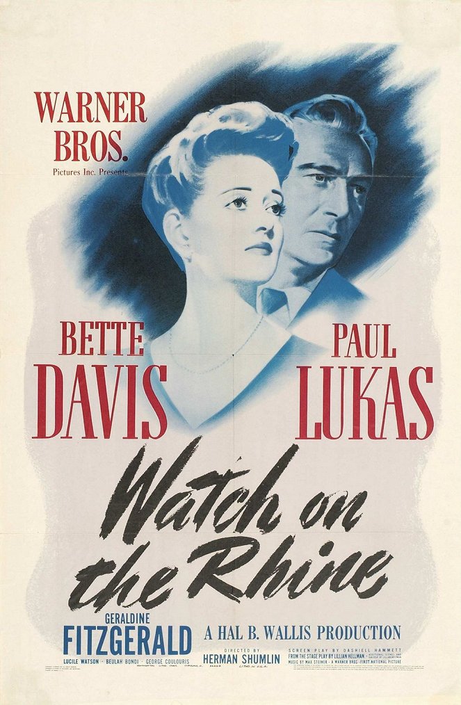 Watch on the Rhine - Affiches
