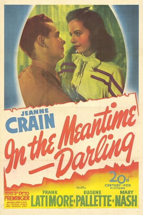 In the Meantime, Darling - Plakate
