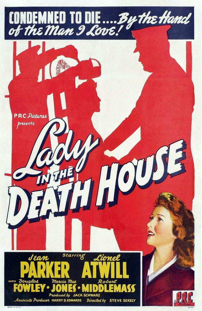 Lady in the Death House - Affiches