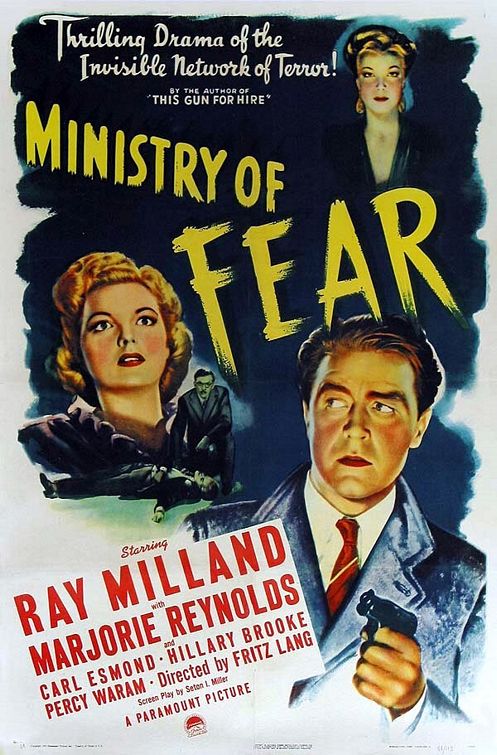 El ministerio del miedo - Carteles