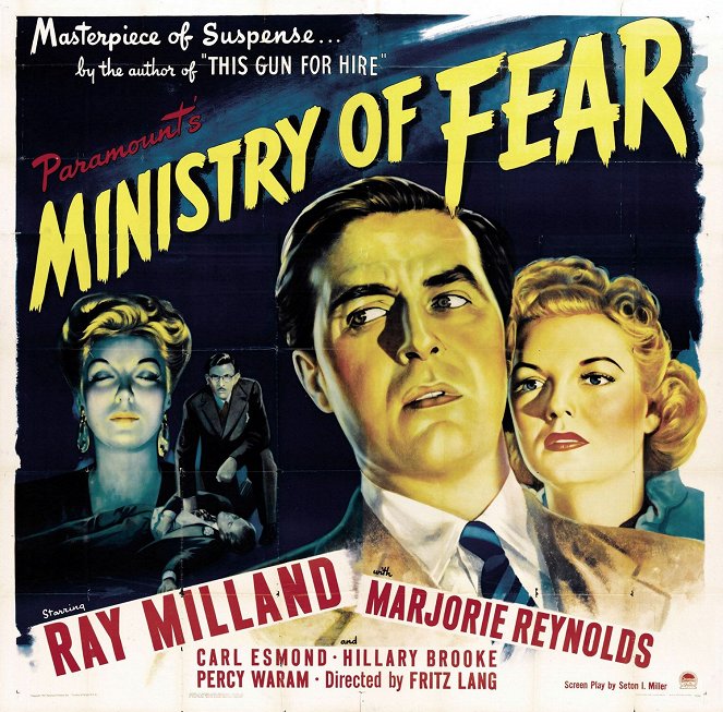 A félelem minisztériuma - Plakátok
