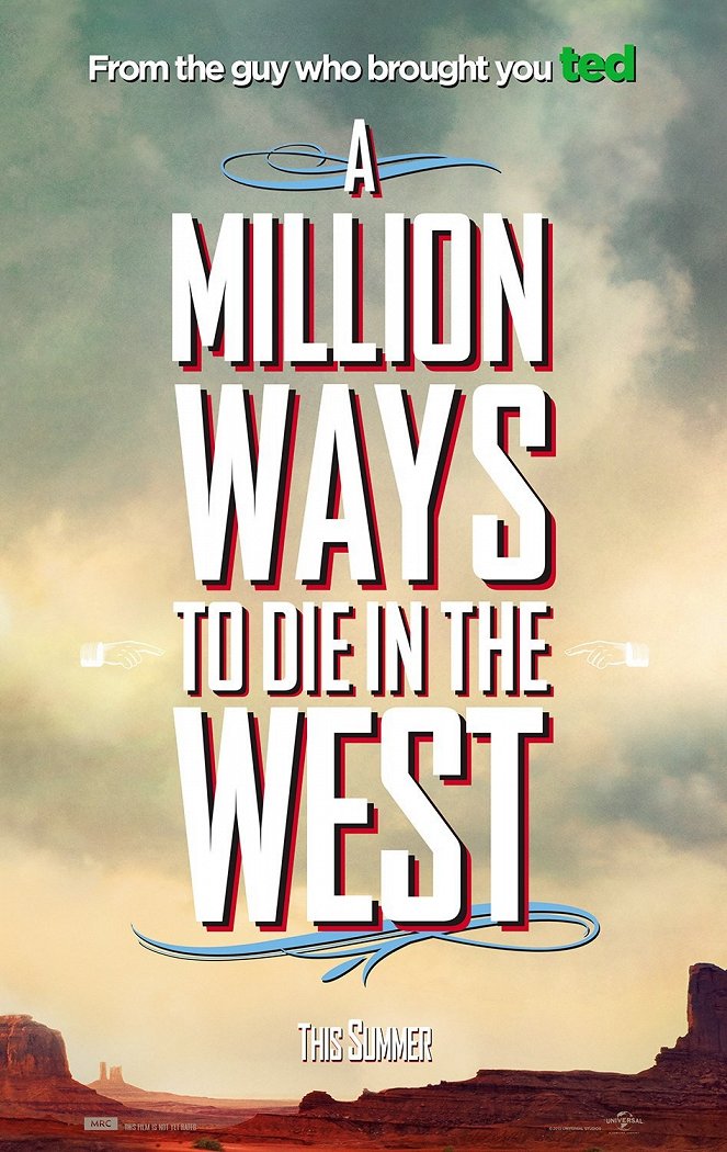 A Million Ways To Die In The West - Plakate