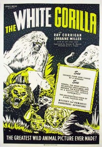 The White Gorilla - Cartazes