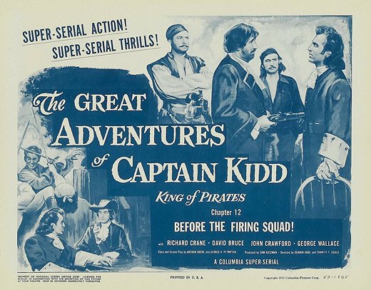 The Great Adventures of Captain Kidd - Plakate
