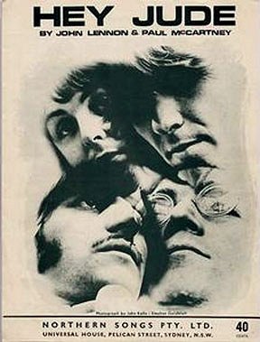 The Beatles: Hey Jude - Plakátok