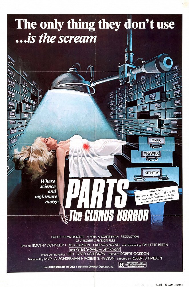 The Clonus Horror - Posters
