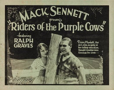 Riders of the Purple Cows - Affiches