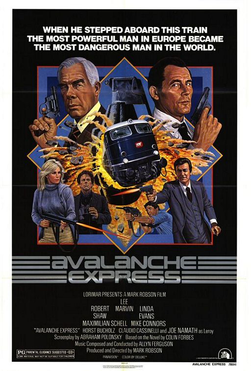 Avalanche Express - Affiches