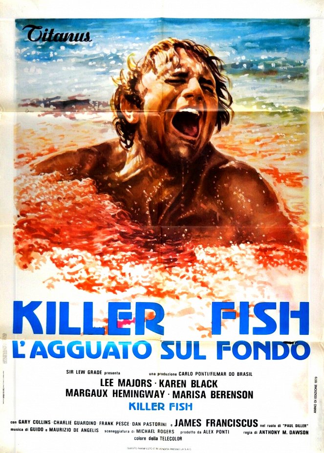 Zabójcza ryba - Plakaty