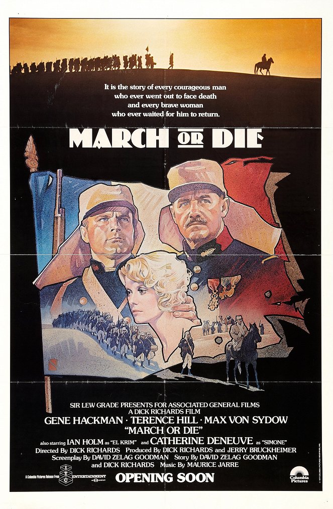 March or Die - Posters