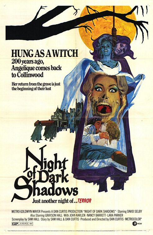 Night of Dark Shadows - Posters