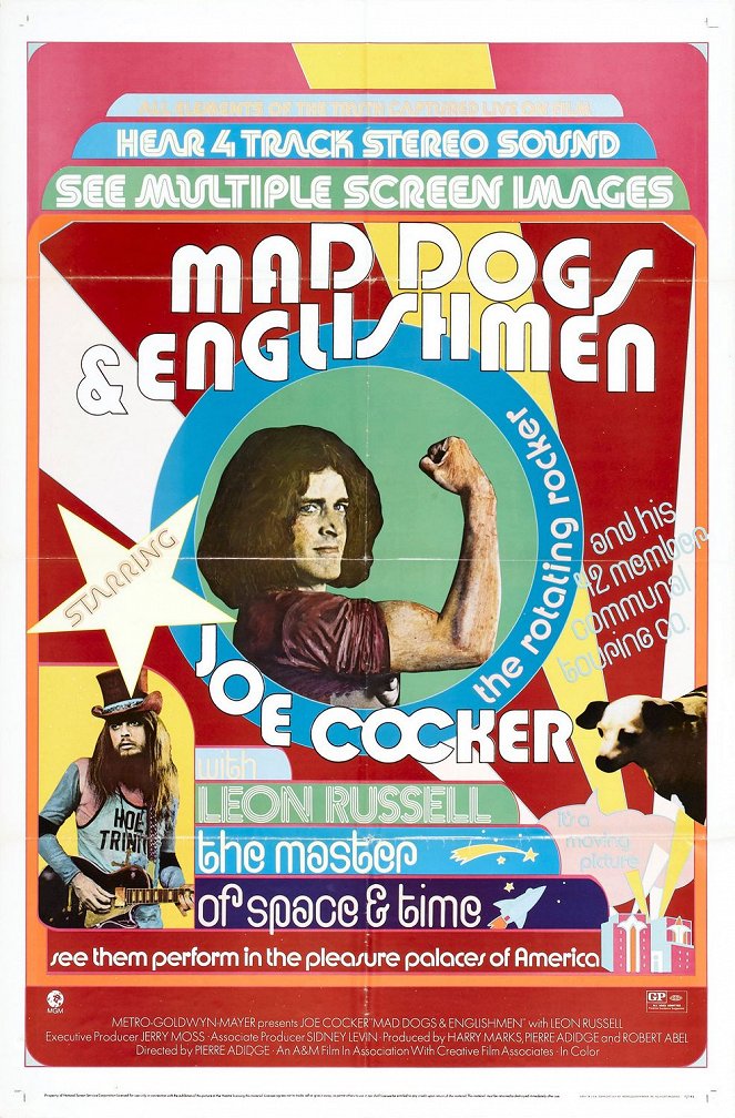 Mad Dogs & Englishmen - Plakáty
