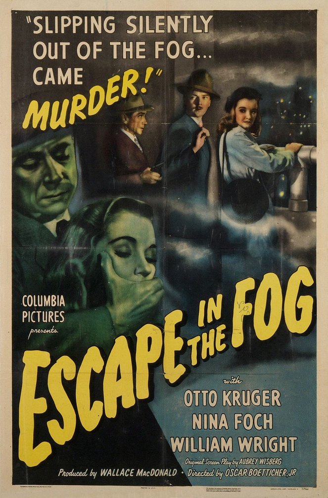 Escape in the Fog - Affiches