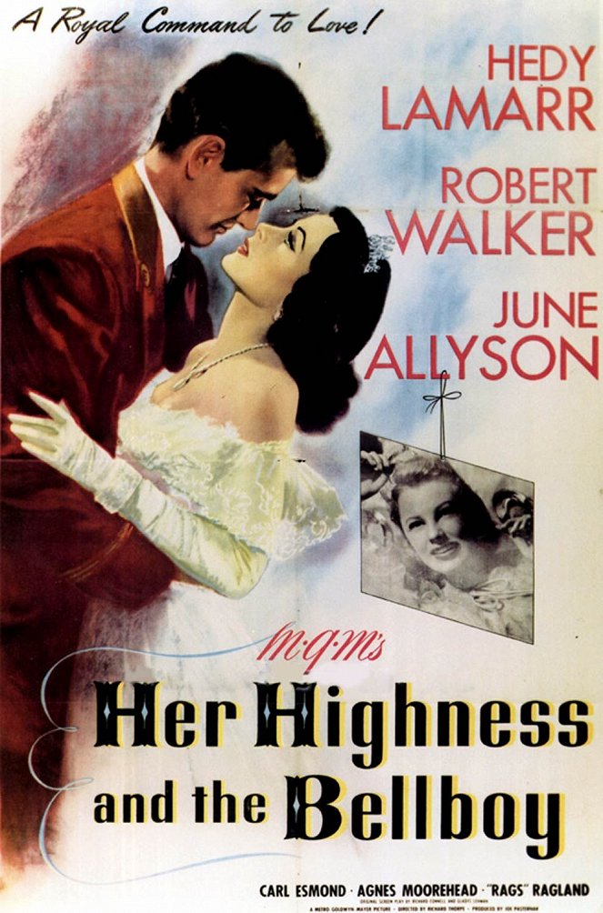 Her Highness and the Bellboy - Affiches