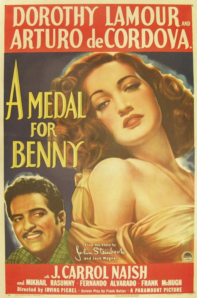 A Medal for Benny - Plakaty