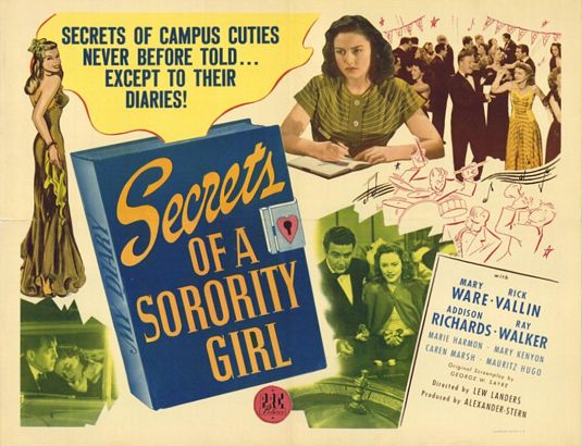 Secrets of a Sorority Girl - Julisteet