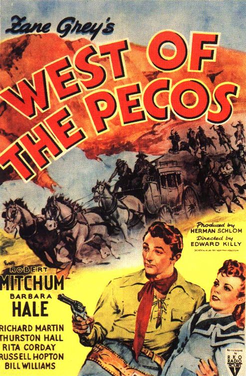 West of the Pecos - Posters