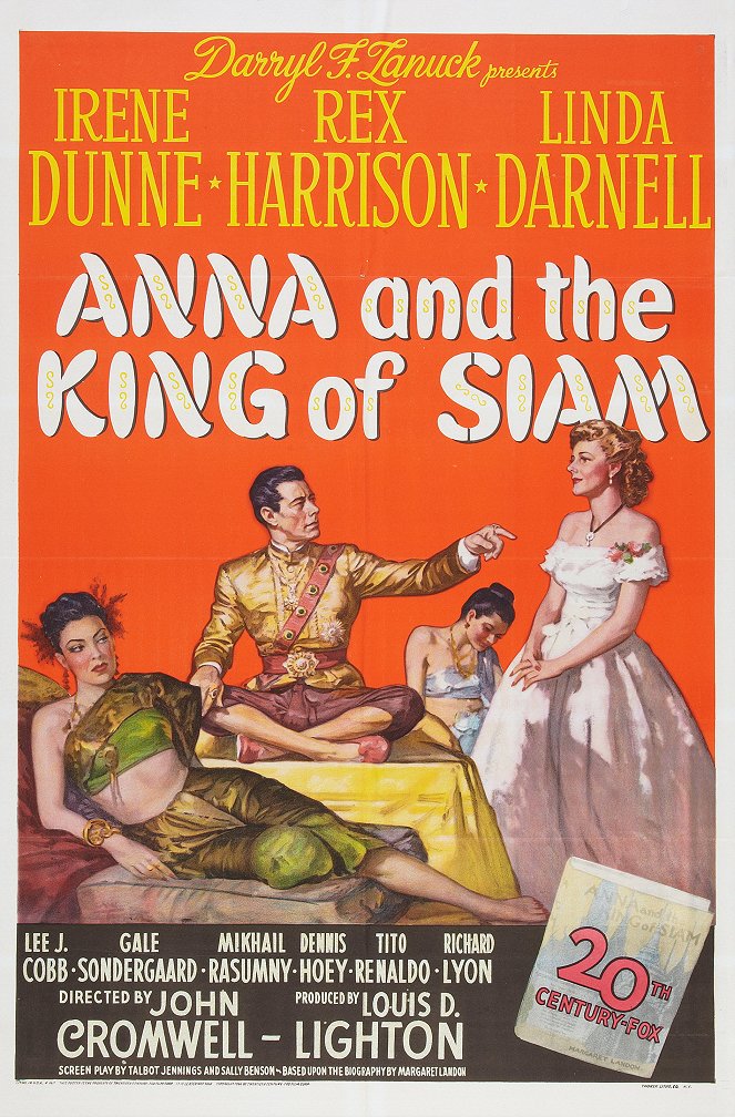 Anna et le roi de Siam - Affiches