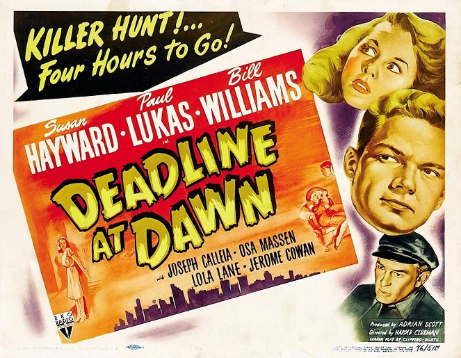 Deadline at Dawn - Affiches