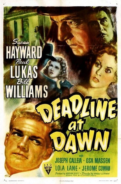 Deadline at Dawn - Posters