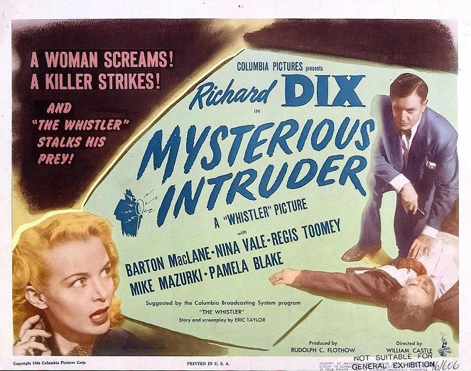 Mysterious Intruder - Affiches