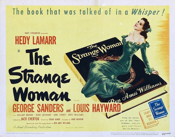 The Strange Woman - Posters