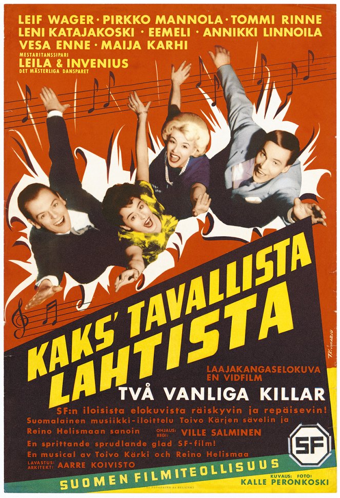 Kaks' tavallista Lahtista - Plakáty