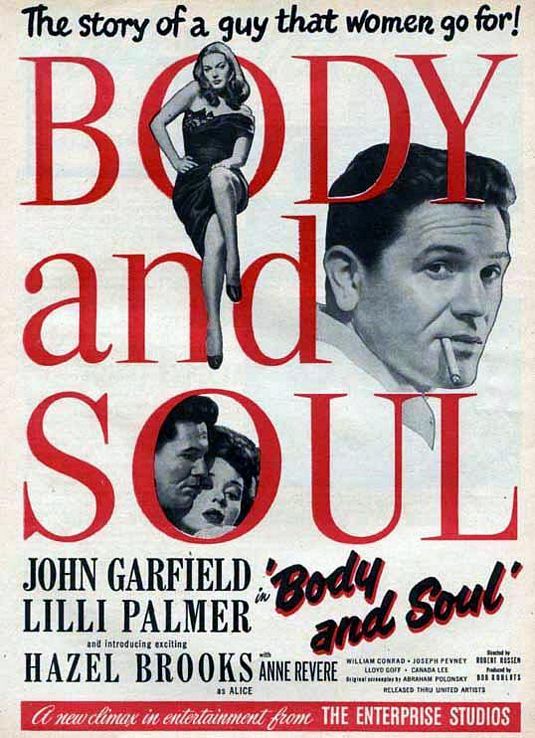Body and Soul - Carteles