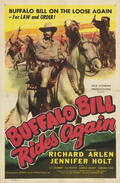 Buffalo Bill Rides Again - Cartazes