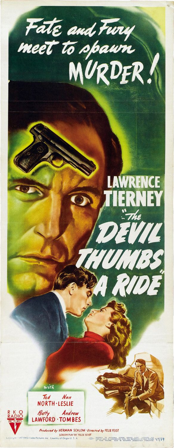 The Devil Thumbs a Ride - Plakátok