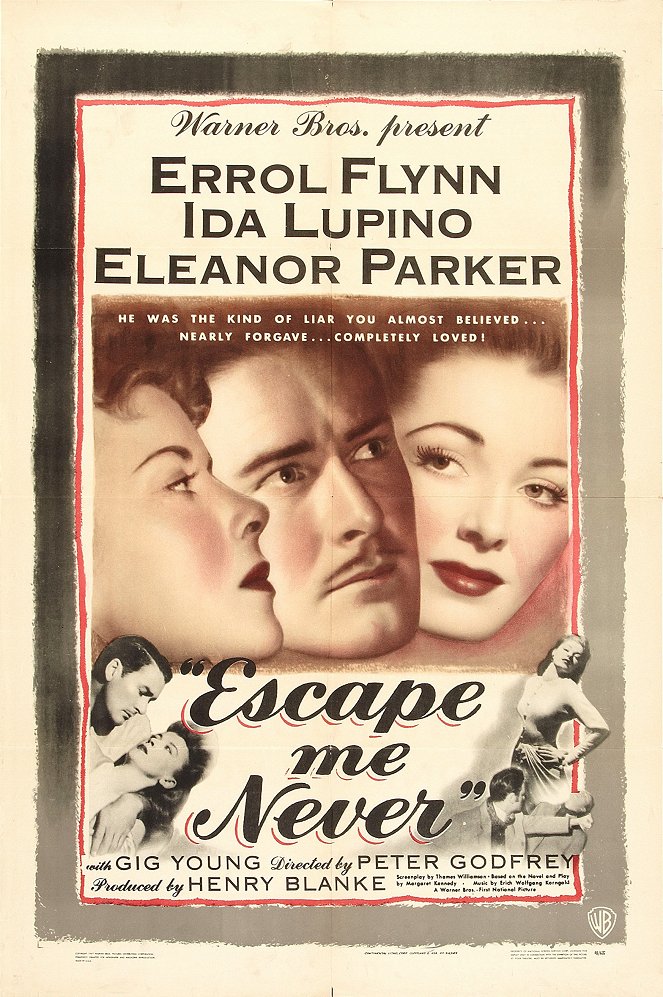 Escape Me Never - Posters