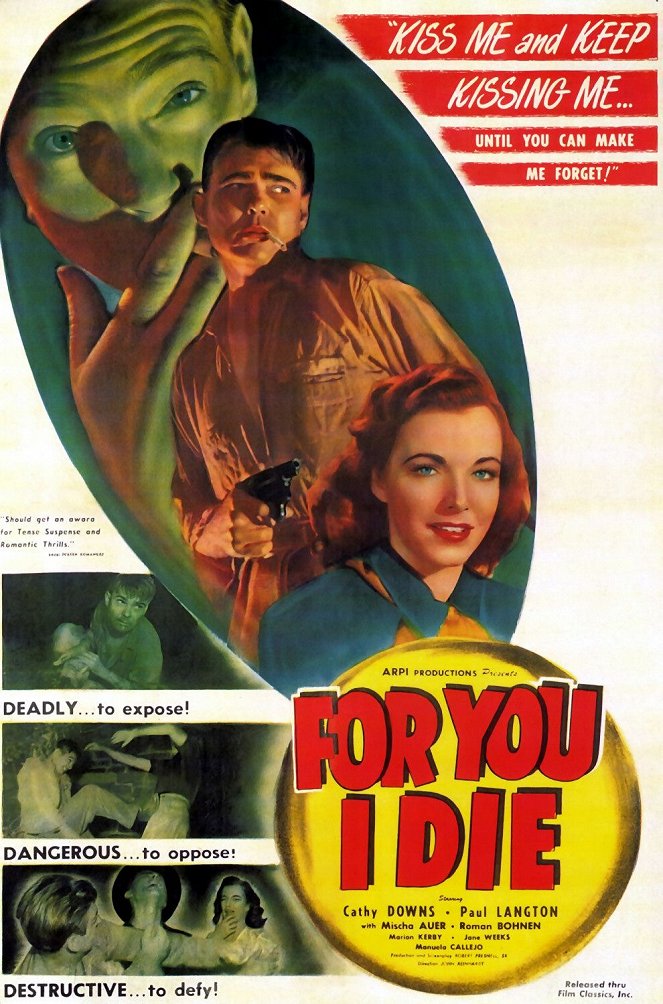 For You I Die - Affiches