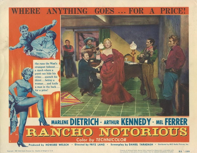 Rancho Notorious - Plakaty
