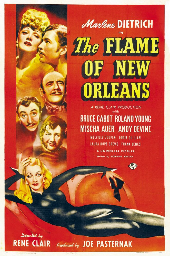 The Flame of New Orleans - Plakaty