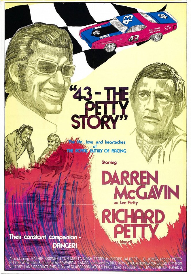 43: The Richard Petty Story - Affiches