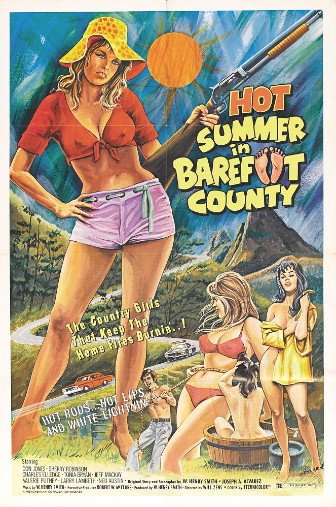 Hot Summer in Barefoot County - Carteles