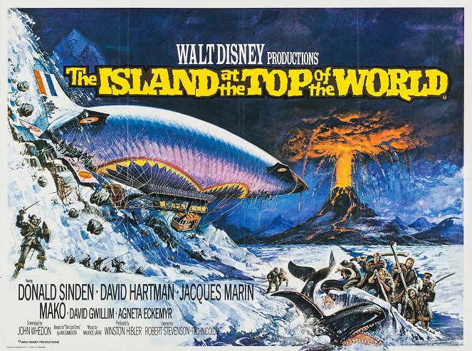 The Island at the Top of the World - Posters